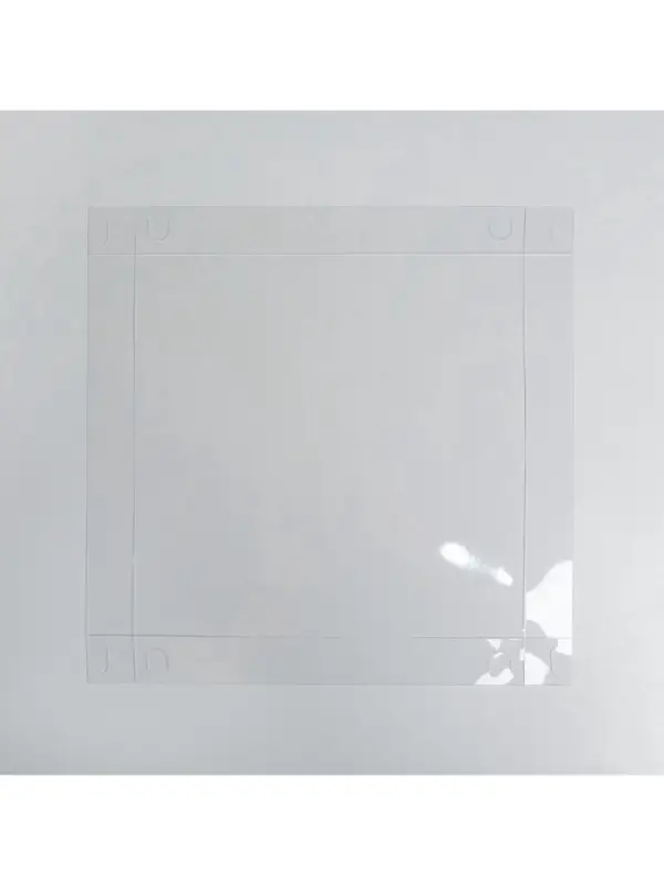 Коробка для печенья, кондитерская упаковка с пластиковой крышкой, &laquo;8 марта&raquo;, 21&times;21&times;3 см