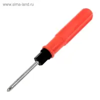 Отвертка комбинированная ЛОМ, 2 в 1, пластиковая рукоятка, PH2/SL6×75 мм