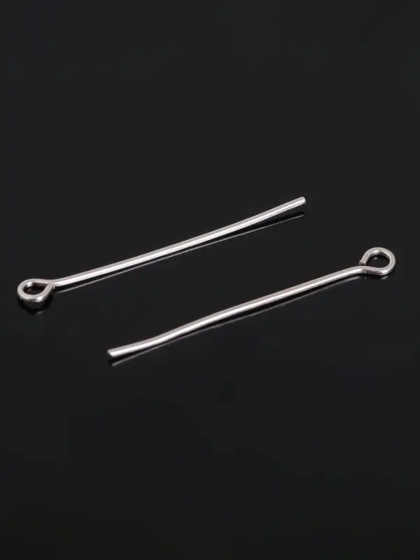 Штифт с петлёй СМ-1083, 3 см, 100 г, цвет серебро