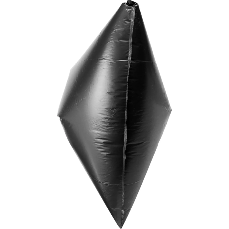 Мешки для мусора ПВД 160л 25 мкм, черные 78х106 см 10 шт/рул Элементари