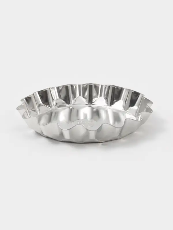 Форма для выпечки универсальная, d=14.4 см, h=2.6 см, жесть, серебристая