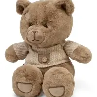 Мягкая игрушка "Медведь Отис, в свитере", цвет бурый, 25 см МОтис/25/230-1