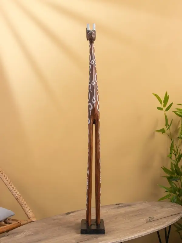 Сувенир "Жираф" дерево 100х18х11 см