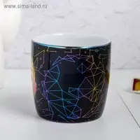 Кружка керамическая &laquo;Детка, ты космос&raquo;, 300 мл, цвет чёрный