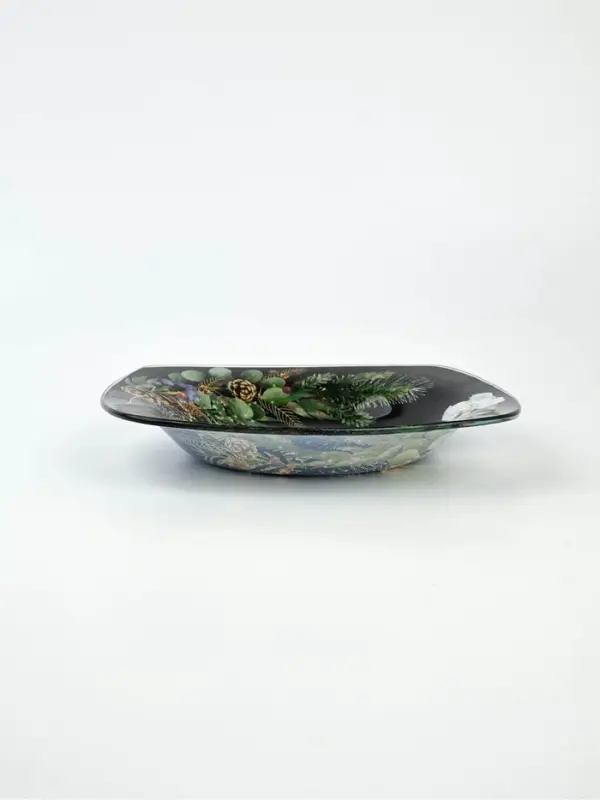 Тарелка суповая новогодняя &laquo;Зимние истории&raquo;, 20&times;20 см