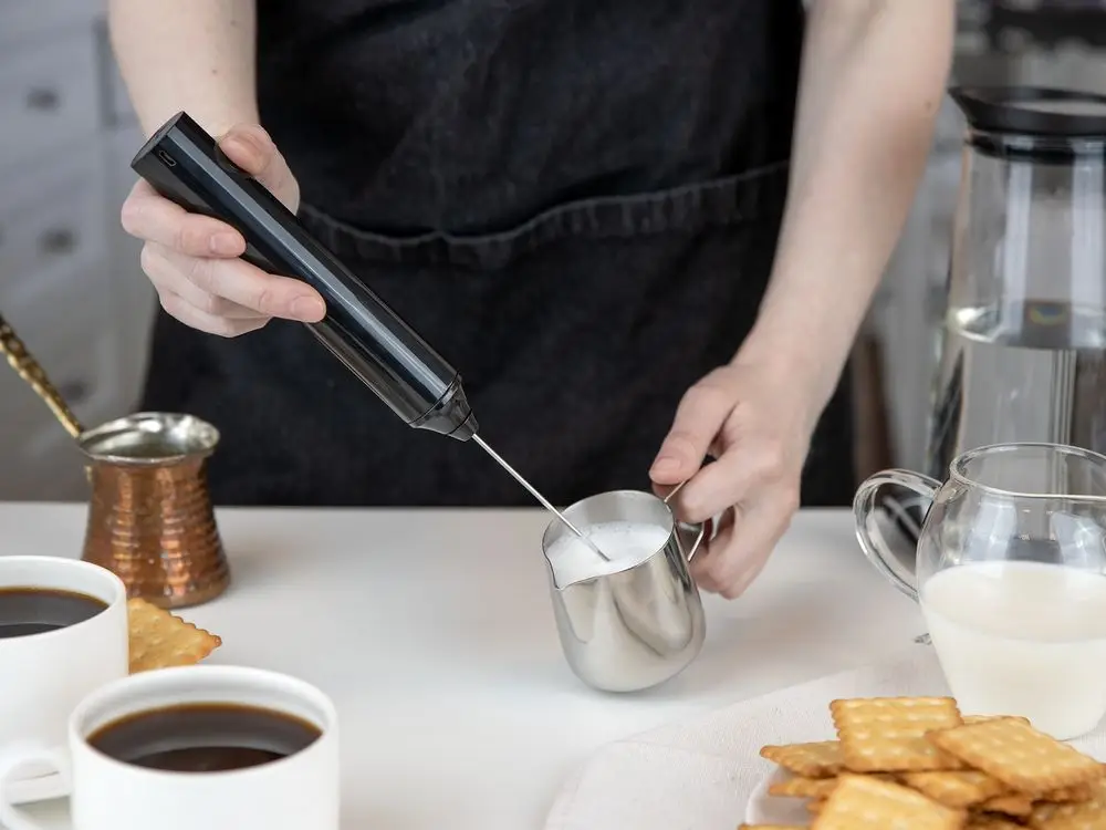 Беспроводной вспениватель молока Cuptavia, черный Беспроводной вспениватель молока Cuptavia, черный