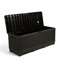 Сундук садовый &laquo;Ротанг - плюс&raquo;, 148&times;54&times;54 см, мокко