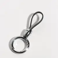 Брелок для ключей&laquo;Карабин круглый. Патрон&raquo;, под серебро, 3.5&times;7.8 см