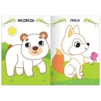 Раскраска &laquo;Кто живёт в лесу&raquo;, 16 стр.