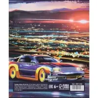 Тетрадь 48 листов в клетку, Calligrata Street racing, МИКС