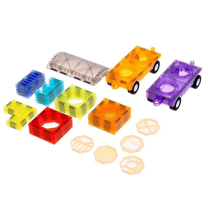 Конструктор магнитный «Грузовик», 41 деталь Конструктор магнитный «Грузовик», 41 деталь