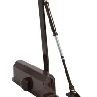 Доводчик дверной ТУНДРА d=80BR, от 45-70 кг, коричневый