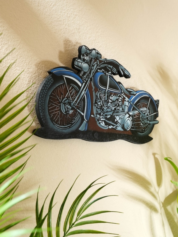 Панно  Панно "Чоппер" дерево 30х16 см, синий