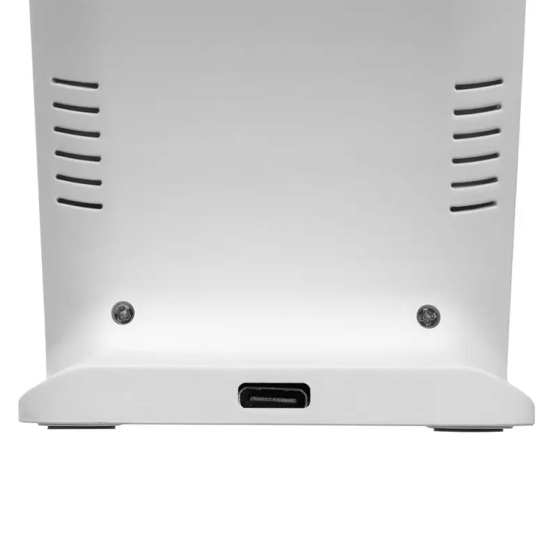 Беспроводное зарядное устройство с быстрой зарядкой Overtop, белое Беспроводное зарядное устройство с быстрой зарядкой Overtop, белое