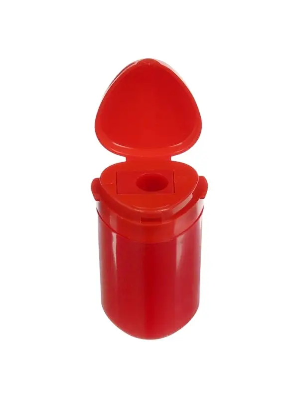 Точилка ErichKrause ClickUp Mini Classic, 1 отверстие, с контейнером, МИКС