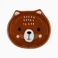 Тарелка суповая керамическая &laquo;Медведь&raquo;, 13&times;11&times;5.5 см, 300 мл