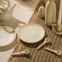 Тарелки SL Home &laquo;Виенто&raquo;, d=18 см, набор 2 шт., керамика, бежевые