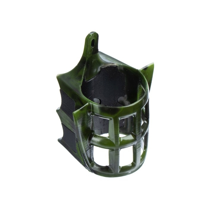 Груз-кормушка пластиковая X-FEEDER PL CAMO RIVER MIX M, цвет камо, 120 г, 40 мл Груз-кормушка пластиковая X-FEEDER PL CAMO RIVER MIX M, цвет камо, 120 г, 40 мл