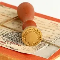 Сургучная печать &laquo;Венок&raquo;, 12.5&times;4&times;4 см