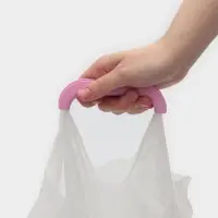 Ручка - держатель для пакетов Комфорт Плюс, набор 3 шт., пластик, МИКС