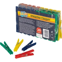 Прищепки Стандарт AZUR 20шт/уп 915100