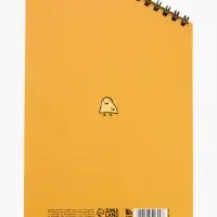 Блокнот А5, 50 л. На скошенном гребне. Белые листы. "Капибара"