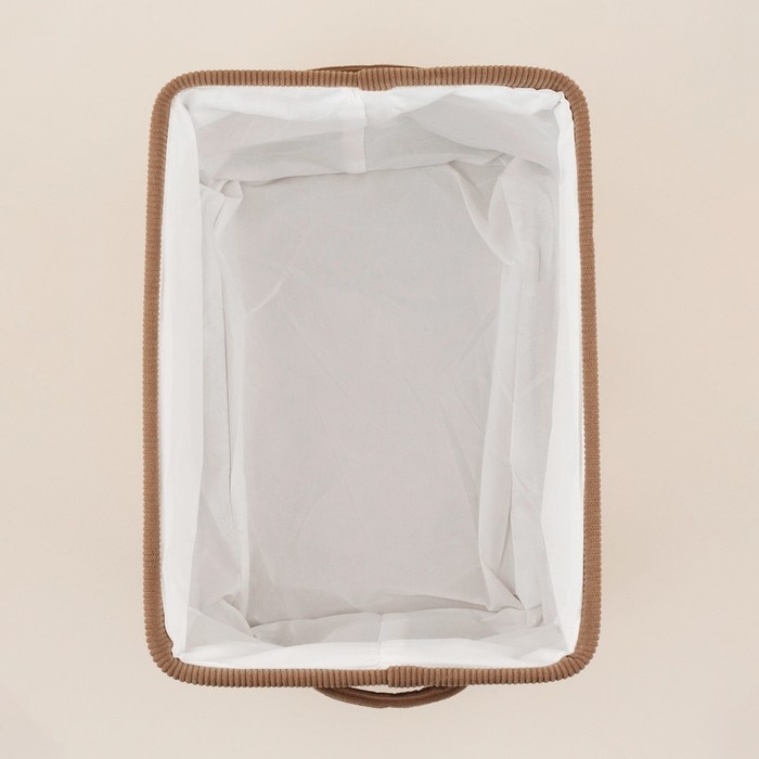 Короб для хранения вещей SL Home, 35×25×23 см, цвет серый Короб для хранения вещей SL Home, 35×25×23 см, цвет серый