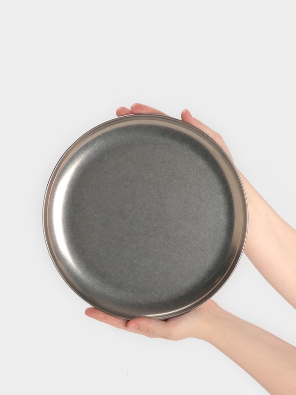 Тарелка d=26см h=1,5 см, 201 сталь