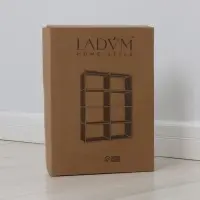Стеллаж для хранения многофункциональный LaDо́m, 85&times;26&times;125 см, серый