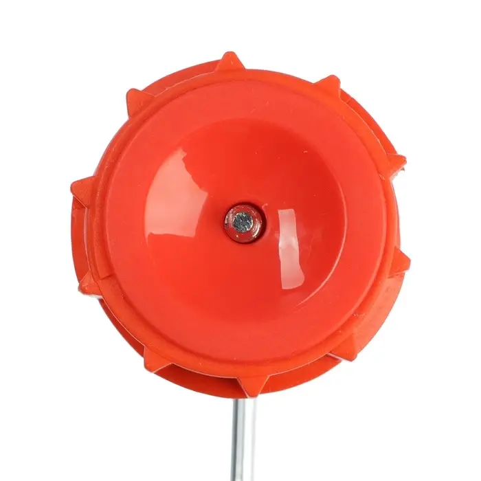 Валик декоративный ТУНДРА, резиновый, &laquo;кирпичи&raquo;, рукоятка d=6 мм, 180 мм