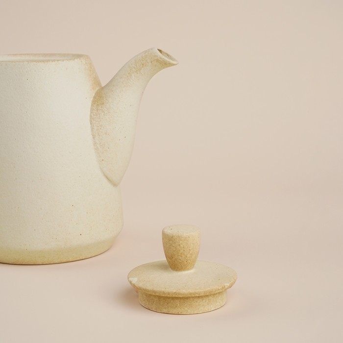 Чайник заварочный фарфоровый SL Home «Волны Сардинии», 1,3 л, 23×12,5×18,4 см, цвет бежевый Чайник заварочный фарфоровый SL Home «Волны Сардинии», 1,3 л, 23×12,5×18,4 см, цвет бежевый