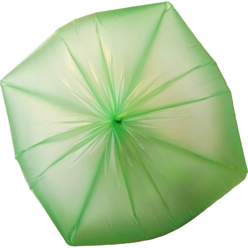 Мешки для мусора ПНД 30л 10мкм 30 шт/рул зеленые 50x60см Luscan Bio