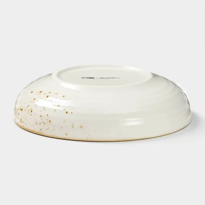 Тарелка глубокая Magistro &laquo;Церера&raquo;, 700 мл, d=18.5 см, фарфор, белая