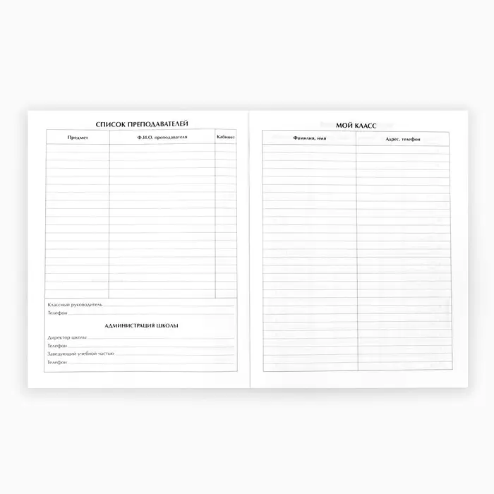 Дневник школьный 1-11 класс, в мягкой обложке, 40 л &laquo;Розовый мрамор с золотом&raquo;