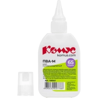 Клей ПВА 65г КОМУС