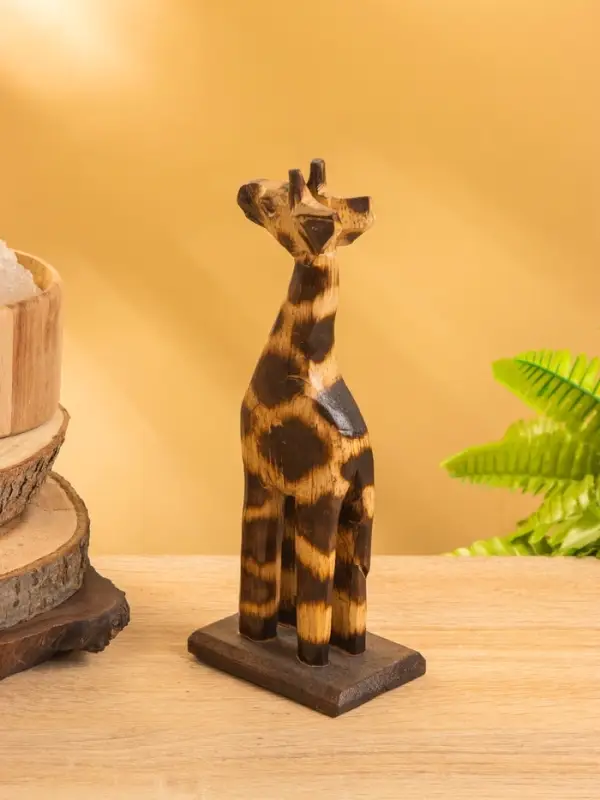 Сувенир "Жирафик" дерево 8х5х20 см, цв. коричневый
