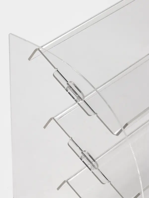 Горка 3 ступеньки угол 30, 33&times;17&times;19 см, оргстекло 2 мм