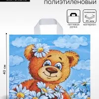 Пакет &laquo;Тоша&raquo;, полиэтиленовый с петлевой ручкой, 40&times;42 см, 45 мкм