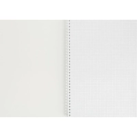 Бизнес-тетрадь А4 96л Attache Градиент Синий клетка, 65г, гребень, УФ-лак