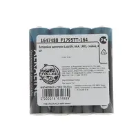 Батарейка алкалиновая (щелочная) LuazON, AAA, LR03, спайка, 4 штуки