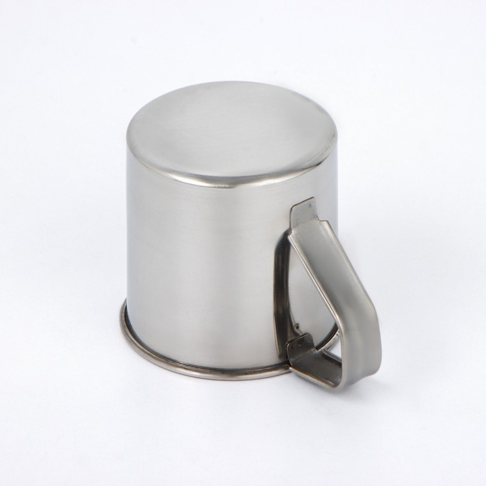 Кружка из нержавеющей стали, 250 мл, d=7.5 см Кружка из нержавеющей стали, 250 мл, d=7.5 см