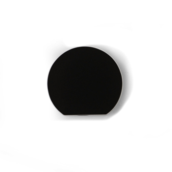 Ручка кнопка CAPPIO RK147, d=26 мм, цвет черный Ручка кнопка CAPPIO RK147, d=26 мм, цвет черный