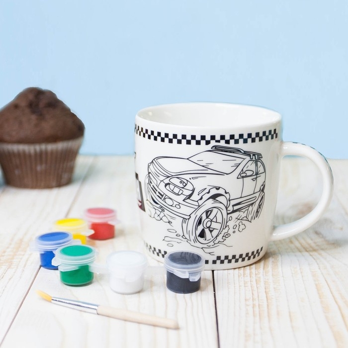 Кружка под роспись &laquo;Чемпион&raquo;, 300 мл