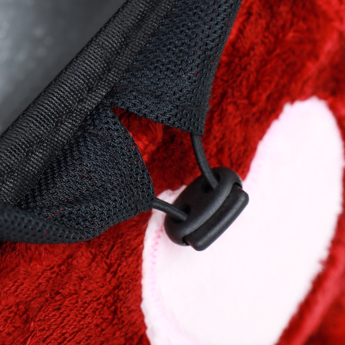 Сумка-переноска для животных с окном  Сумка-переноска для животных с окном "Медведь", 35  х 31 х 8 см,  белая