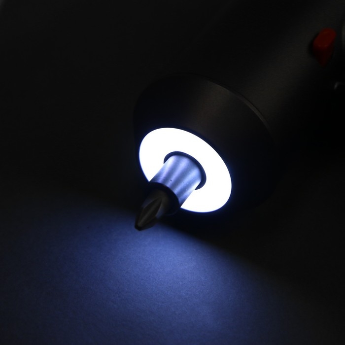 Аккумуляторная отвертка ТУНДРА ПРОФИ, 3.6 В, 2 Ач, Li-ion, 220 об/мин, 12 предметов, кейс Аккумуляторная отвертка ТУНДРА ПРОФИ, 3.6 В, 2 Ач, Li-ion, 220 об/мин, 12 предметов, кейс