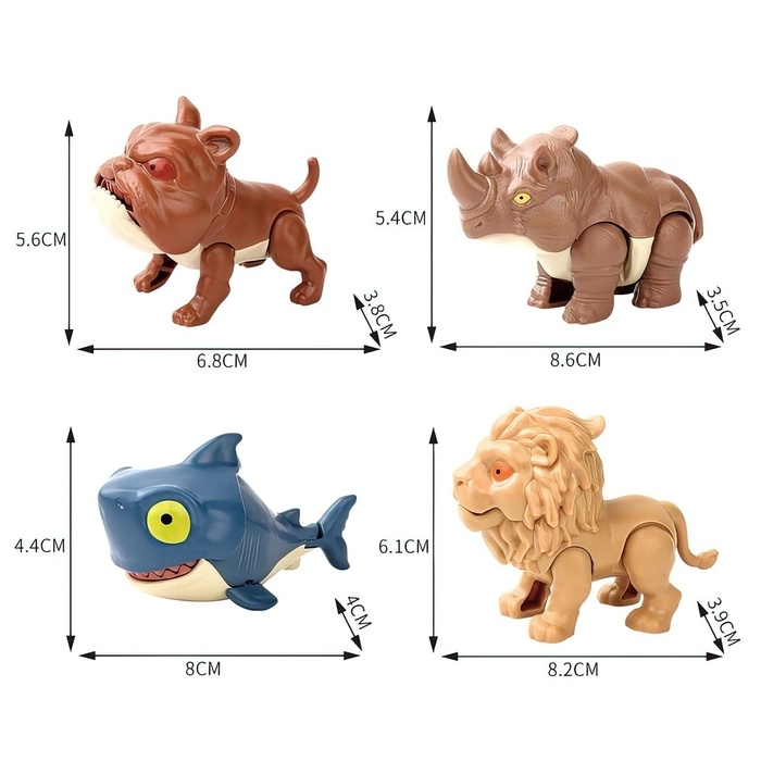 Игровой набор «Wild. Зубастики», 1 фигурка, подвижные детали, цвет МИКС Игровой набор «Wild. Зубастики», 1 фигурка, подвижные детали, цвет МИКС