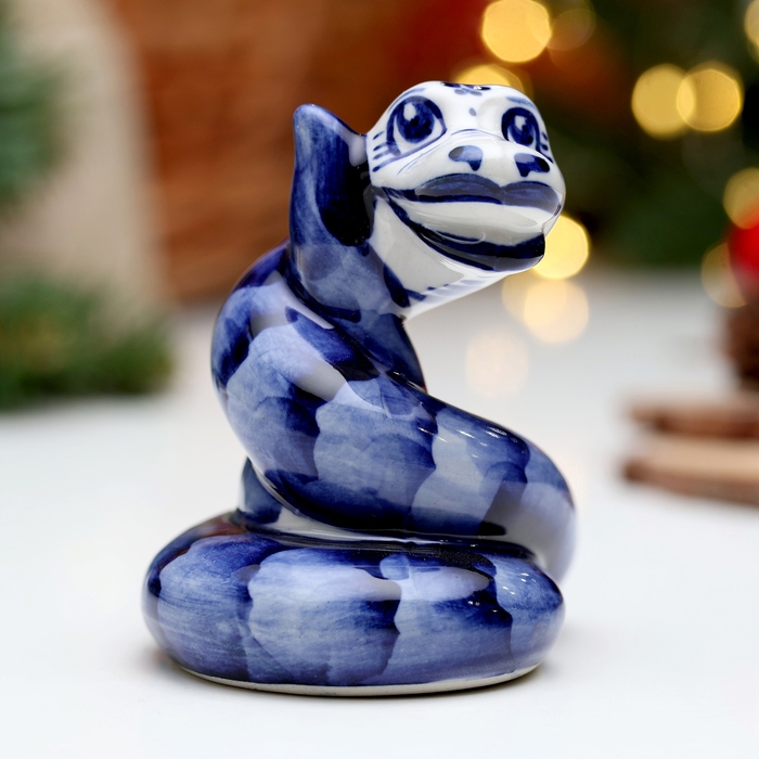 Сувенир «Удав», гжель Сувенир «Удав», гжель