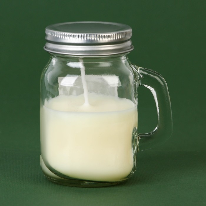 Новогодняя свеча в банке с ручкой «Новый год: Пора волшебства», аромат вишня Новогодняя свеча в банке с ручкой «Новый год: Пора волшебства», аромат вишня