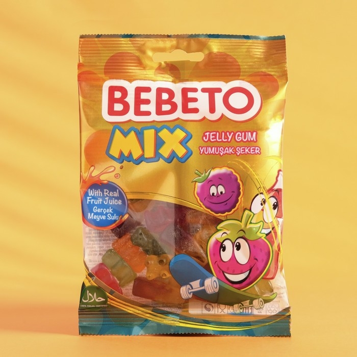 Жевательный мармелад BEBETO MIX, 70 г Жевательный мармелад BEBETO MIX, 70 г