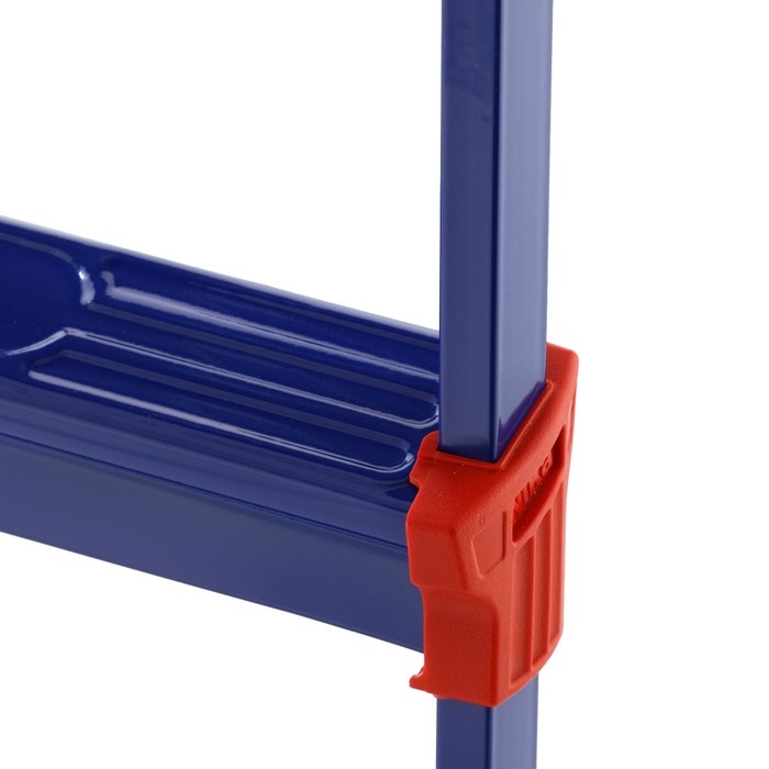 Стремянка Nika СМ3+, для рыхлых поверхностей, высота до рабочей площадки 640 мм, 3 ступени Стремянка Nika СМ3+, для рыхлых поверхностей, высота до рабочей площадки 640 мм, 3 ступени